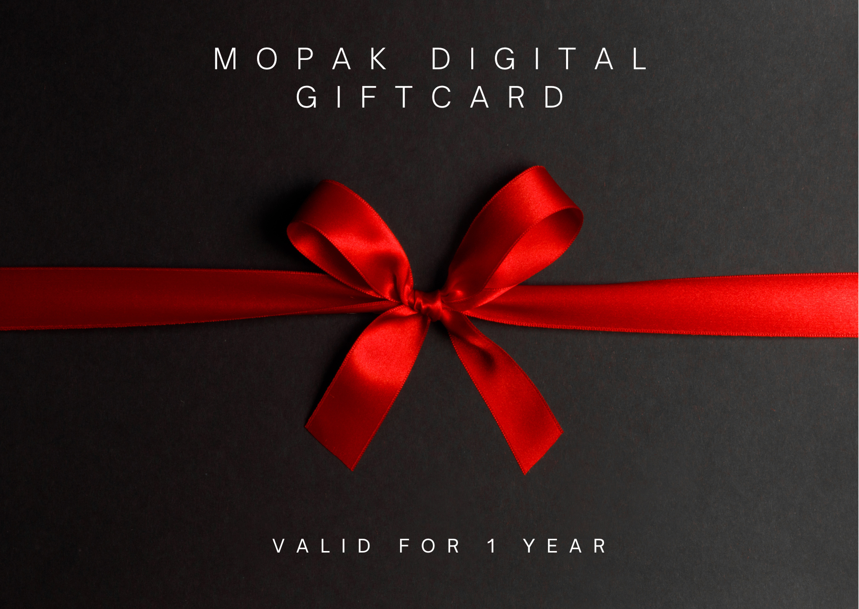 Mopak Digital Gift Card